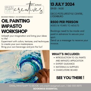 oil painting impasto workshop