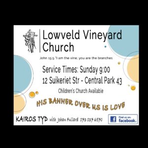sunday service lowveld vineyard church
