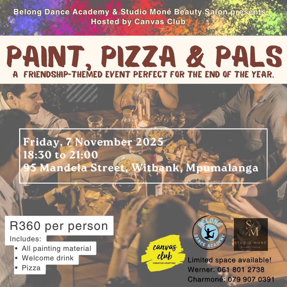 paint, pizza & pals