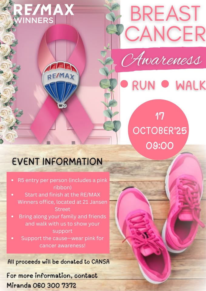 re max winners breast cancer awareness walk