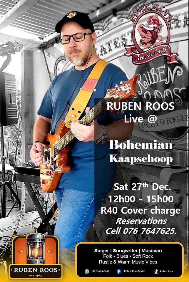 ruben roos live at bohemian