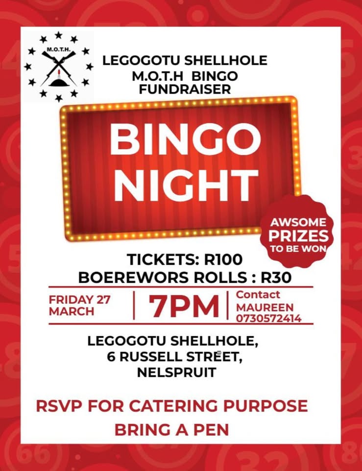 bingo @ legogotu shellholle
