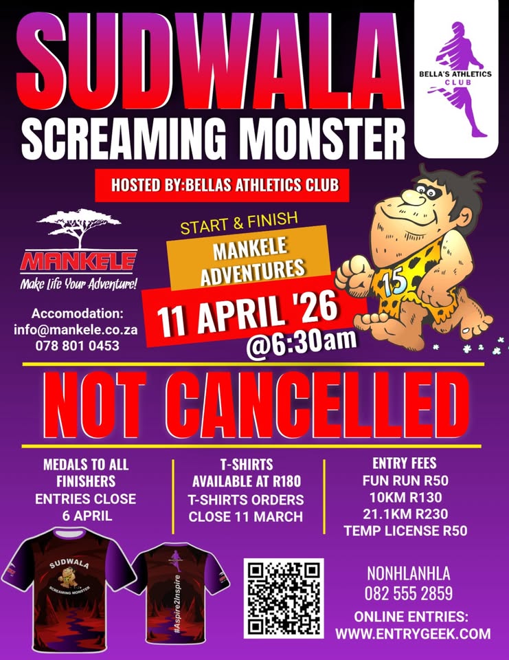 sudwala screaming monster race 2026