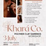 polymer clay earring workshop