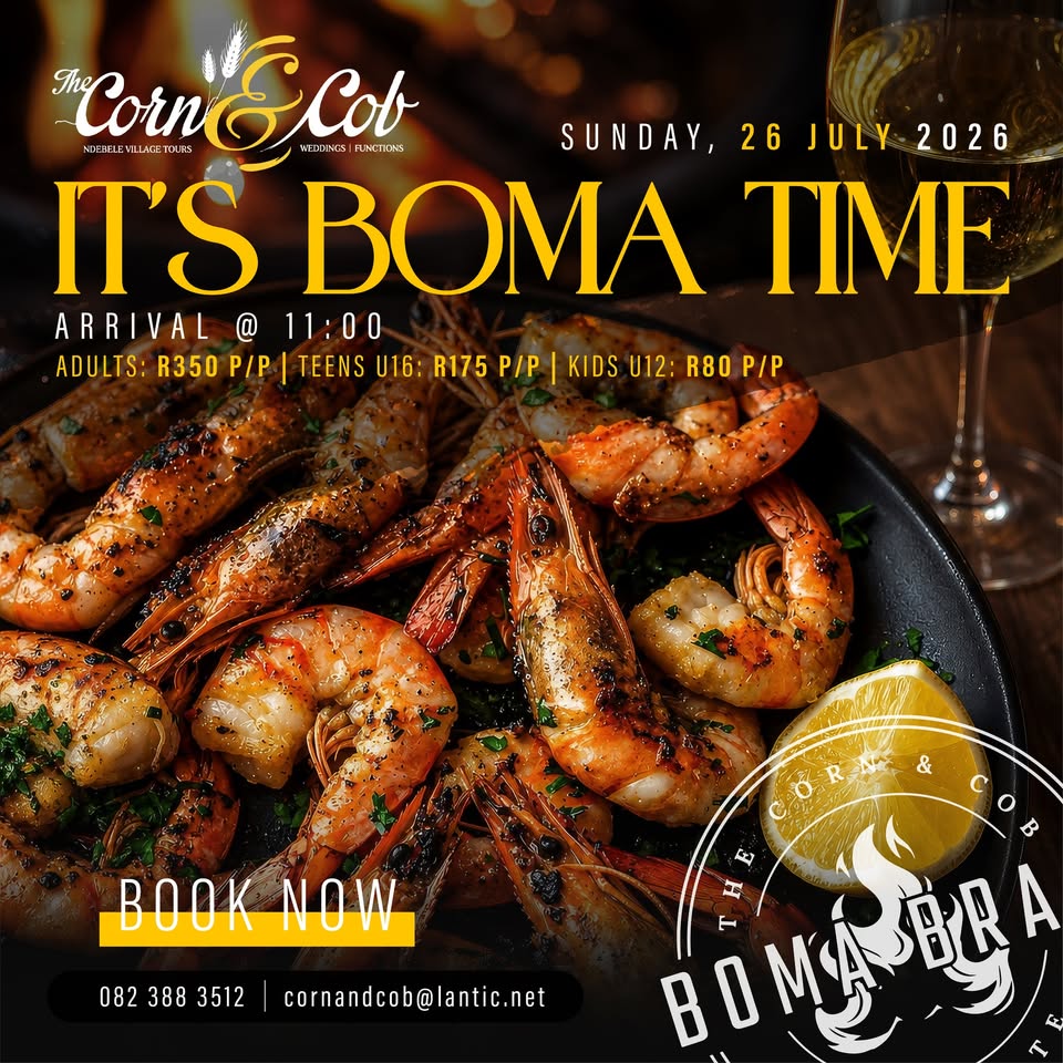 the corn & cob — boma braai