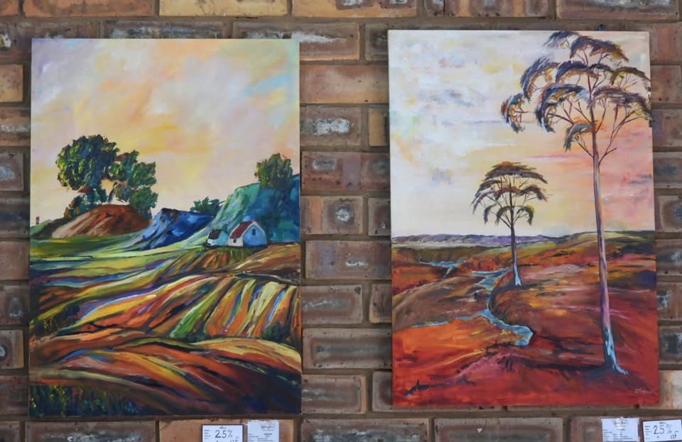 uitstalling bome exhibition trees