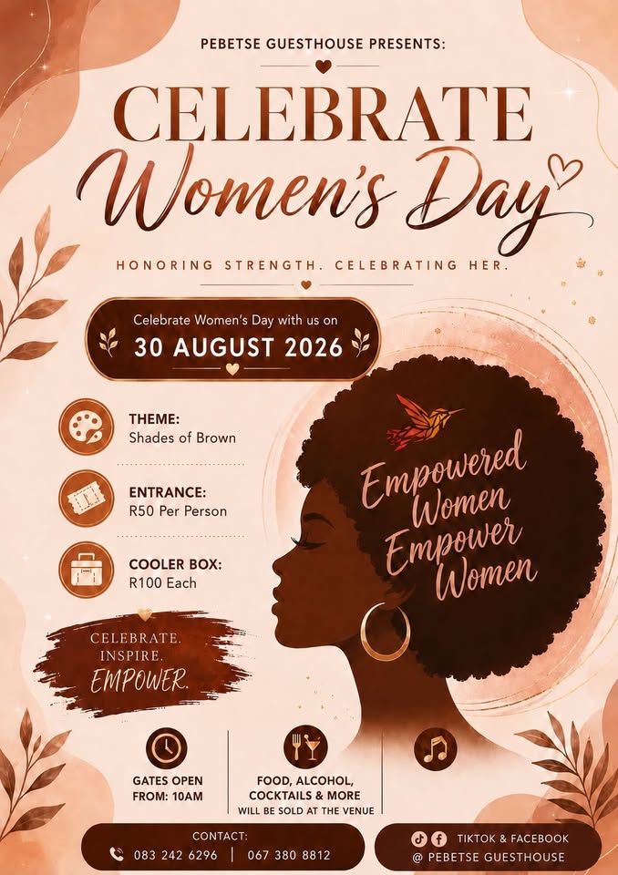 womens day @ pebetse restaurant